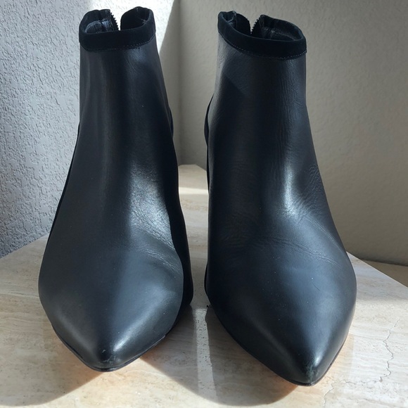 Loeffleer Randall black leather/suede bootie NWOT - Picture 6 of 8